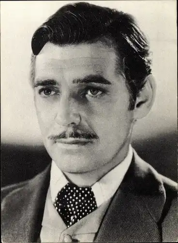 Ak Schauspieler Clark Gable, Portrait