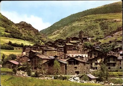 Ak Sant Julià de Lòria Andorra, Ortsansicht