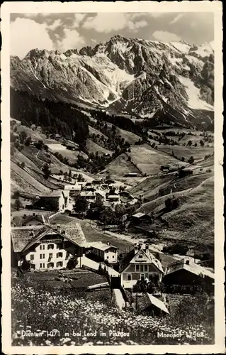 Ak Dienten am Hochkönig in Salzburg, Ortschaft, Gebirge