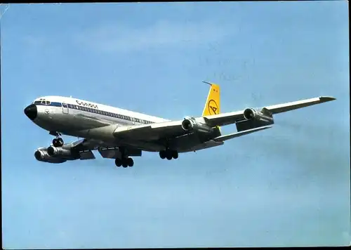 Ak Deutsches Passagierflugzeug Condor Intercontinental Jet Boeing 707 330 B