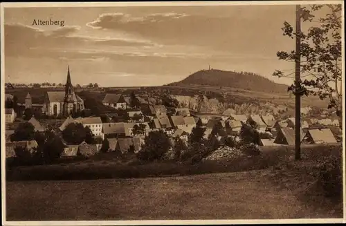 Ak Altenberg im Osterzgebirge, Panorama