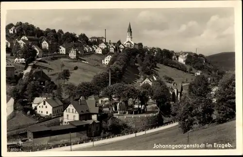 Ak Johanngeorgenstadt im Erzgebirge Sachsen, Panorama