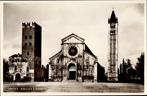 Ak Verona Veneto, Basilica S. Zeno