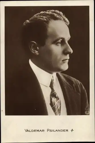 Ak Schauspieler Waldemar Psilander, Portrait