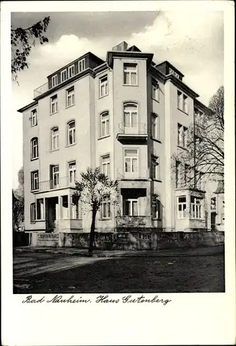 Ak Bad Nauheim in Hessen, Haus Gutenberg