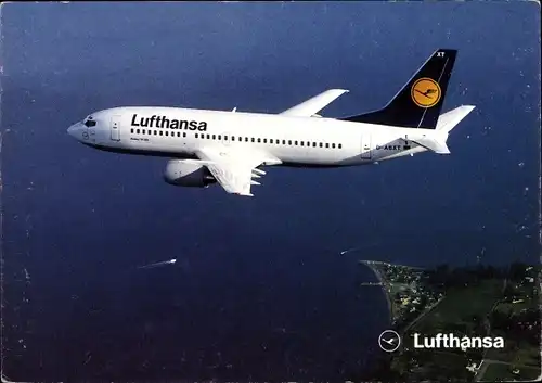 Ak Boeing 737-300, Lufthansa, Passagierflugzeug