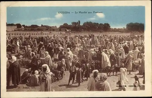 Ak Oudjda Oujda Marokko, Le Marché aux Bestiaux