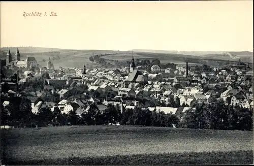 Ak Rochlitz an der Mulde, Gesamtansicht