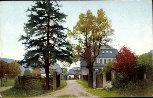 Ak Rehefeld Zaunhaus Altenberg im Erzgebirge, Heim Jägerhof
