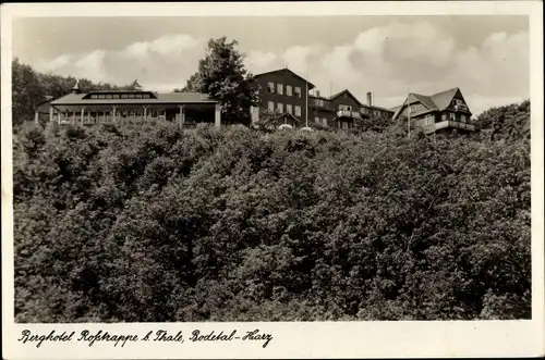 Ak Thale im Harz, Berghotel Rosstrappe