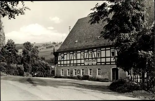 Ak Rechenberg Bienenmühle Erzgebirge, Erbgerichtsgasthof