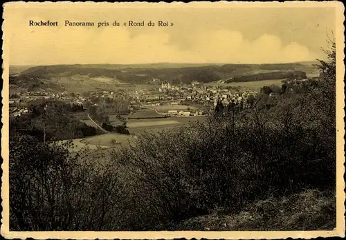 Ak Rochefort Wallonien Namur, Ortsansicht