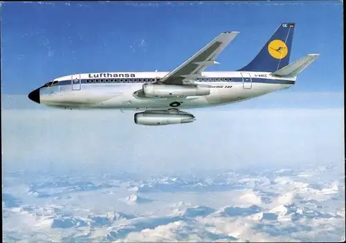 Ak Boeing B 737 City Jet, Lufthansa, Passagierflugzeug