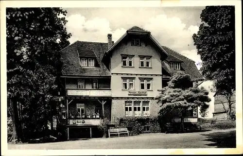 Ak Mülben Waldbrunn im Neckar Odenwald Kreis, Gasthof Reinacher