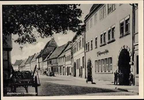 Ak Gardelegen in Sachsen Anhalt, Sandstraße