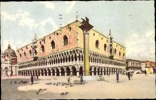 Ak Venezia Venedig Veneto, Palazzo Ducale, Dogenpalast
