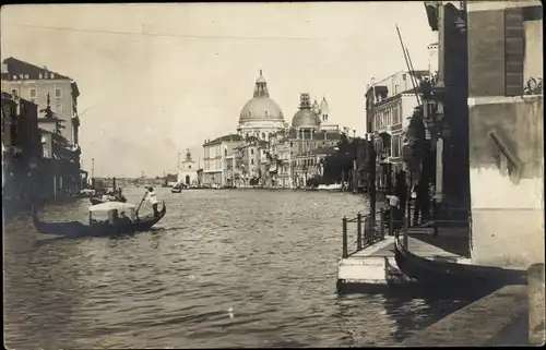 Foto Ak Venezia Venedig Veneto, Canal Grande, Santa Maria della Salute