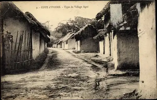 Ak Elfenbeinküste, Type de Village Agni