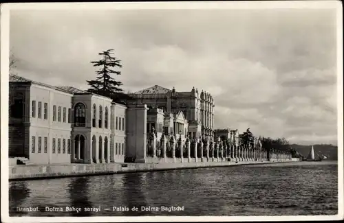 Ak Konstantinopel Istanbul Türkei, Palais de Dolma Bagtsché