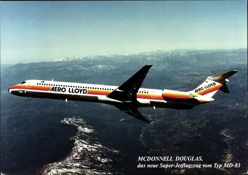 Ak McDonnell Douglas MD-83, Aero Lloyd, Passagierflugzeug