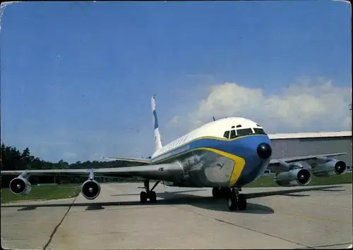 Ak Boeing 720 B Jet, Lufthansa, Passagierflugzeug