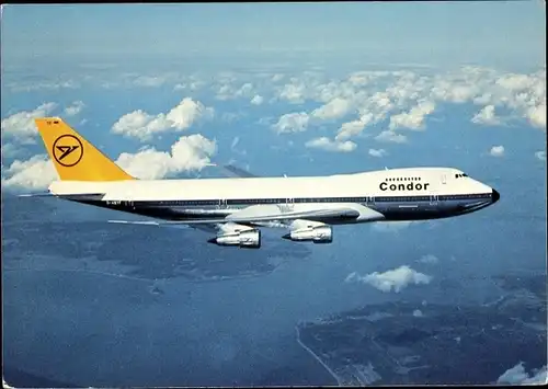 Ak Boeing 747-200, Condor, Passagierflugzeug