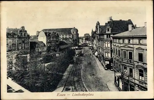 Ak Essen im Ruhrgebiet, Limbecker Platz