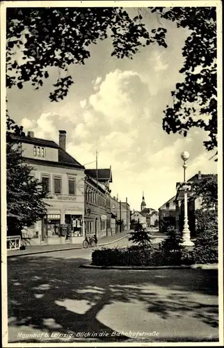 Ak Naunhof in Sachsen, Bahnhofstraße