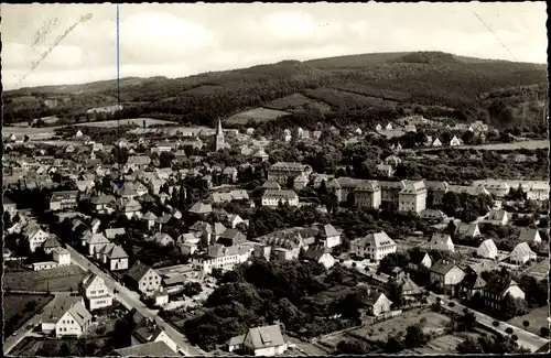 Ak Lübbecke in Ostwestfalen, Ortsübersicht, Fliegeraufnahme