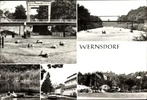 Ak Wernsdorf Königs Wusterhausen in Brandenburg, Oder Spree Kanal