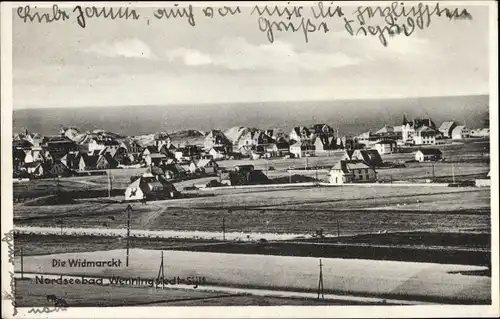 Ak Wenningstedt Braderup in Nordfriesland, Panorama