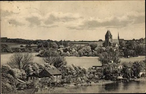 Ak Ratzeburg im Herzogtum Lauenburg, Blick vom St. Georgsberg