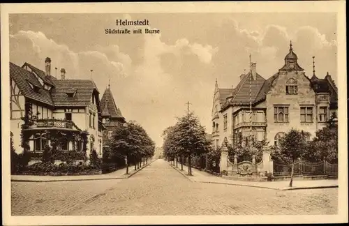 Ak Helmstedt in Niedersachsen, Südstraße, Burse
