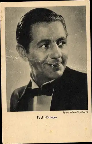 Ak Schauspieler Paul Hörbiger, Portrait