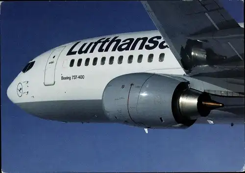 Ak Boeing 737-400, Lufthansa, Passagierflugzeug