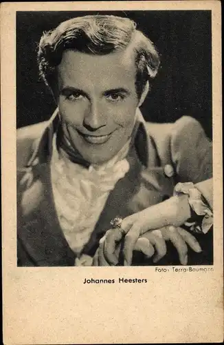Ak Schauspieler Johannes Heesters, Portrait