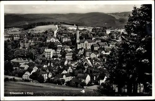 Ak Eibenstock im Erzgebirge Sachsen, Ortsansicht