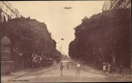 Ak Oran Algerien, Allée