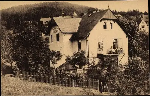 Ak Bärenfels Altenberg im Erzgebirge, Fremdenheim Villa Marie