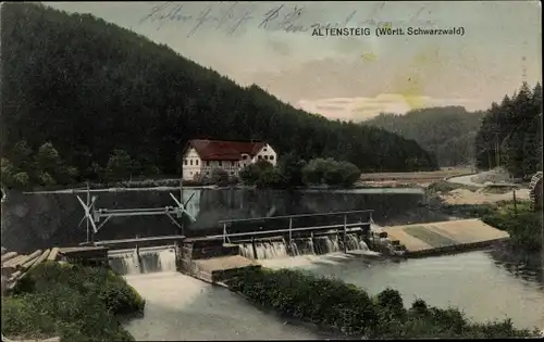 Ak Altensteig Württ. Schwarzwald, Wehr