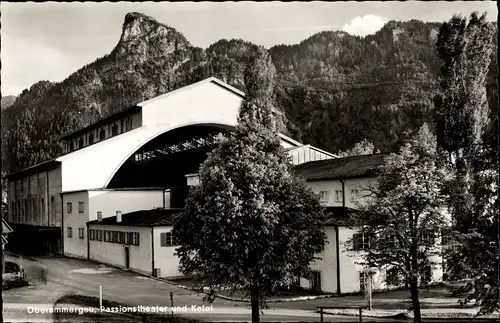 Ak Oberammergau in Oberbayern, Passionstheater und Kofel