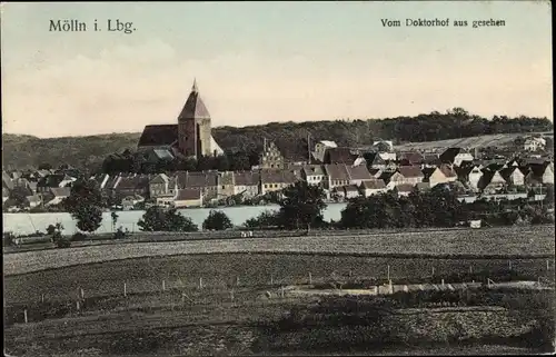 Ak Mölln in Schleswig Holstein, Ortsansicht