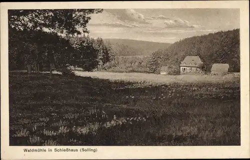 Ak Schießhaus Deensen Niedersachsen, Waldmühle