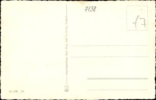 Ak Durlach Karlsruhe Baden Württemberg, Uhlandstraße mit Turmberg