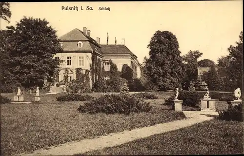 Ak Pulsnitz in Sachsen, Schloss