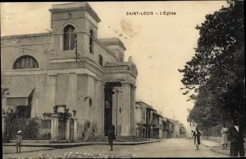 Ak Saint Louis Senegal, L'Église