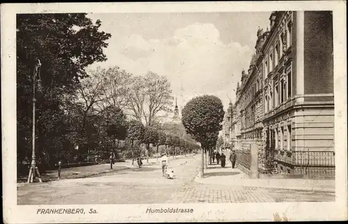 Ak Frankenberg an der Zschopau Sachsen, Humboldstraße