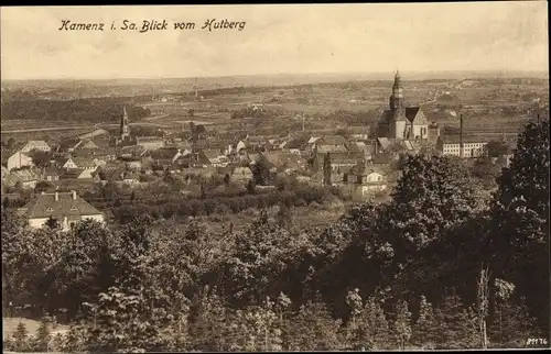 Ak Kamenz in Sachsen, Ortsansicht