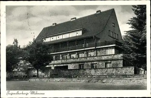 Ak Möhnesee in Nordrhein Westfalen, Jugendherberge