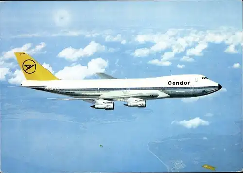 Ak Boeing 747 Jumbo Jet, Condor, Passagierflugzeug